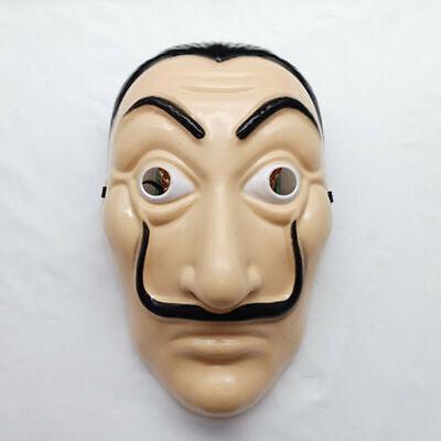 Salvador Dali Mask Money Heist La Casa De Papel Schutzmaske Halloween Cosplay